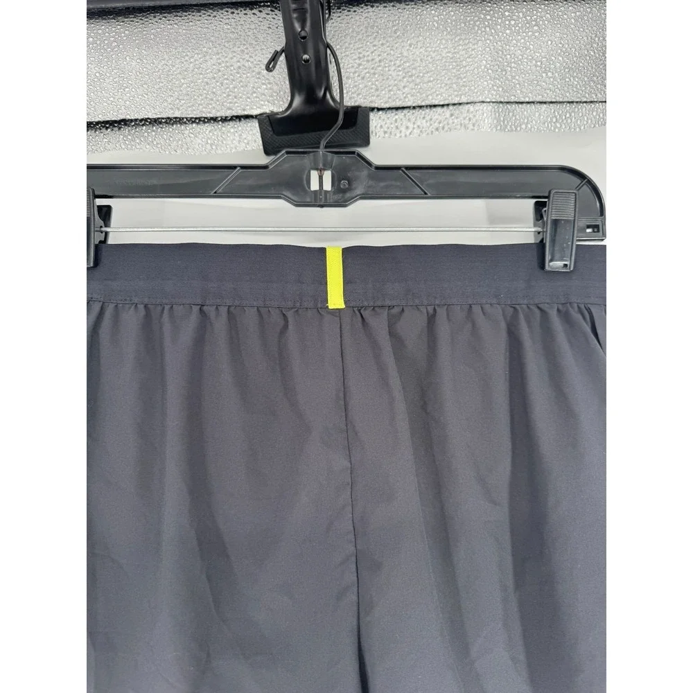 Hoka One One Running Shorts Womens Small Lined Drawstring Waist Athletic Black